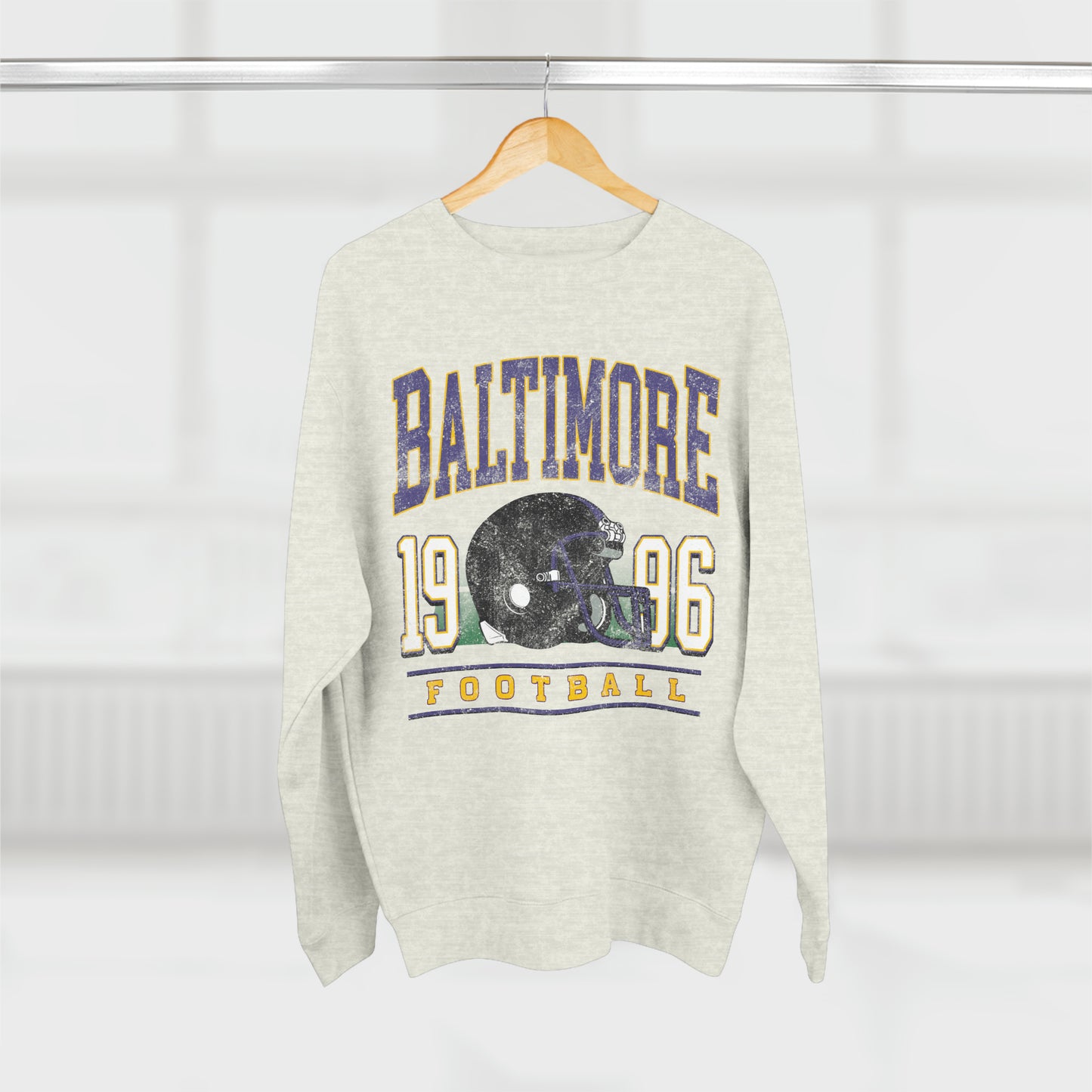 Vintage Ravens Crewneck Sweatshirt