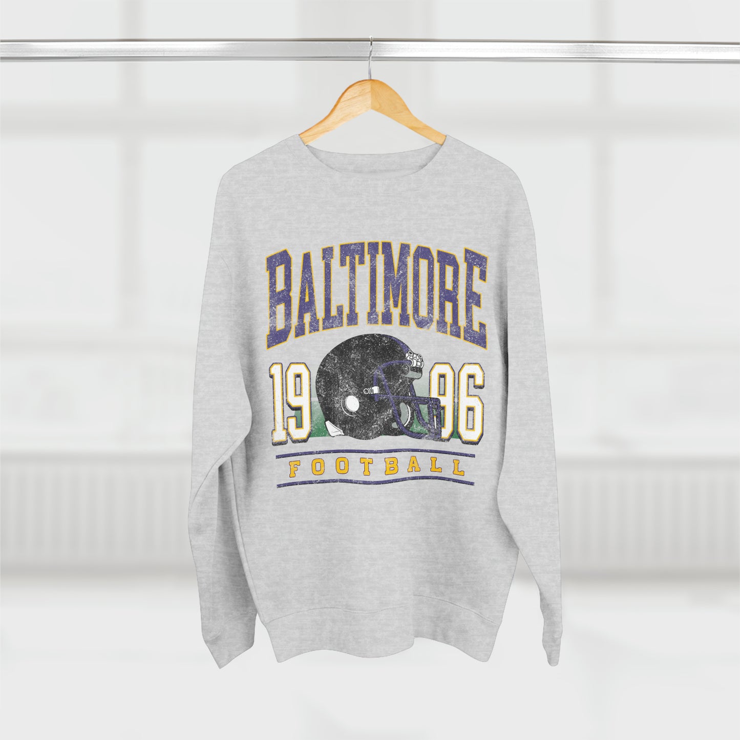 Vintage Ravens Crewneck Sweatshirt