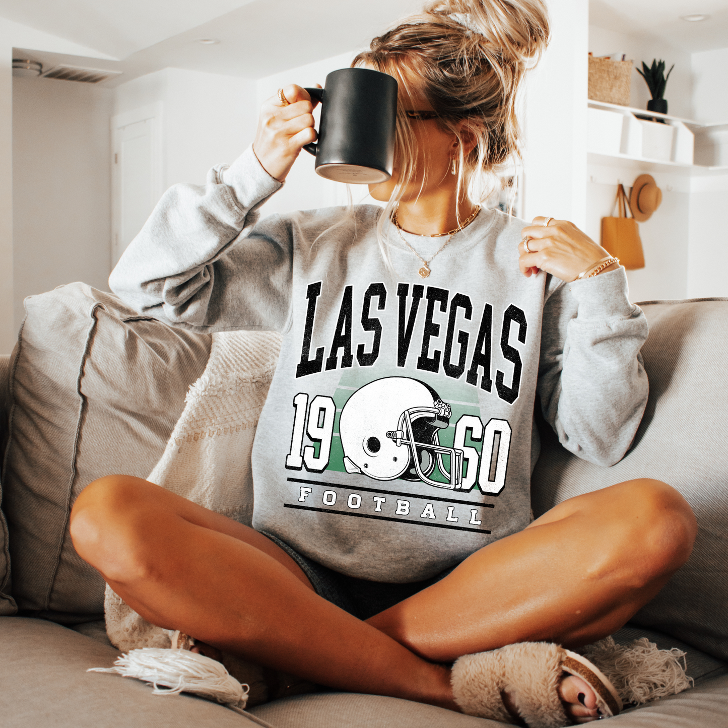 Vintage Raiders Crewneck Sweatshirt