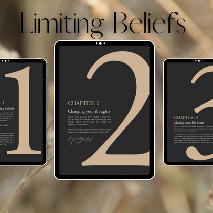 Overcome Limiting Your Beliefs EBook + Workbook