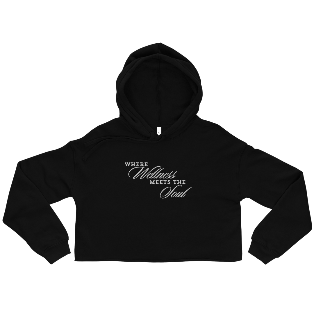 Where Wellness Meets the Soul Embroidered Hoodie