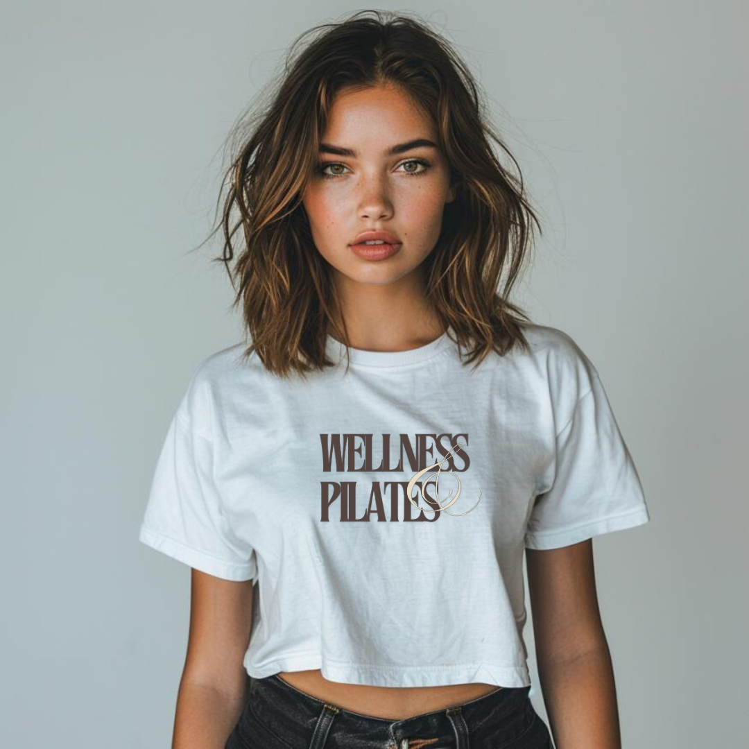 Wellness + Pilates Cropped Tee